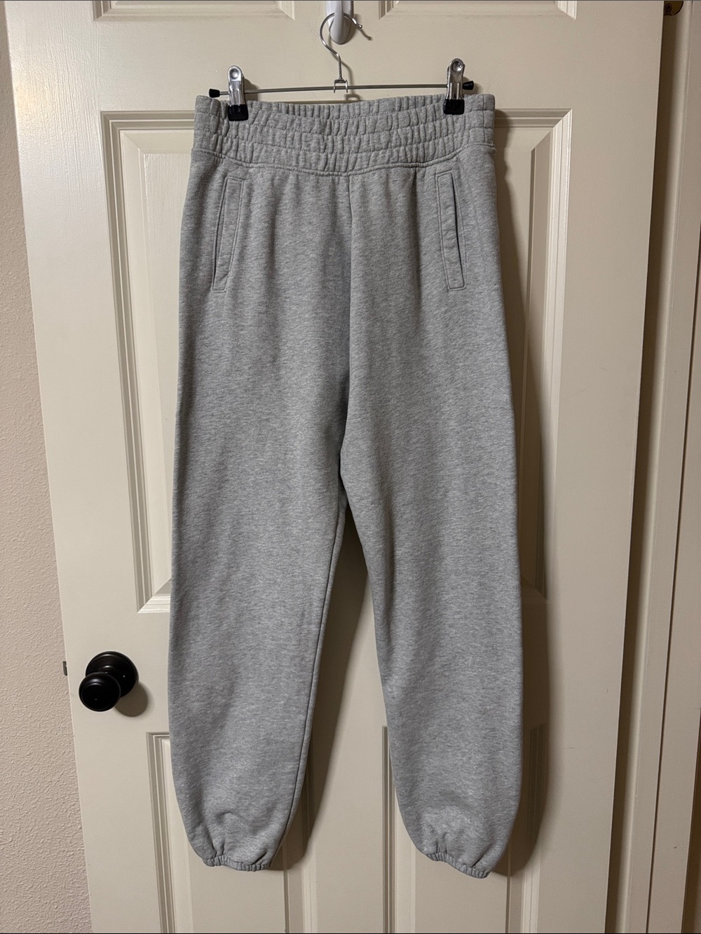 OFFLINE by aerie Light Gray Cozy Elastic Waist Sweatpants Joggers